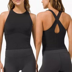 NWT Lululemon Key to Balance Tank Black size 6